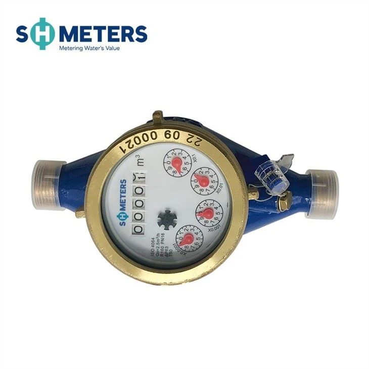 DN15-DN50 Multi Jet Cast Iron Multi Jet Water Meter China Manufacturer