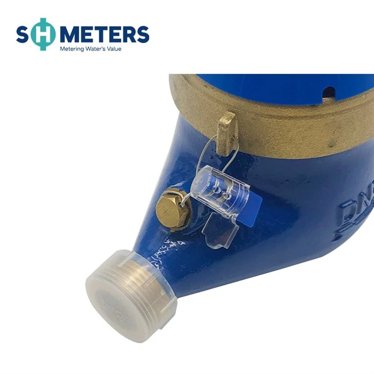 DN15-DN50 Brass Multi Jet Water Meter For Municipal