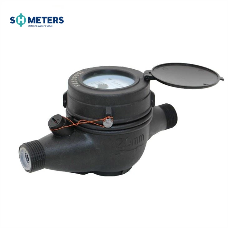 DN15mm-DN50mm Class C R200 Plastic Multi Jet Water Meter