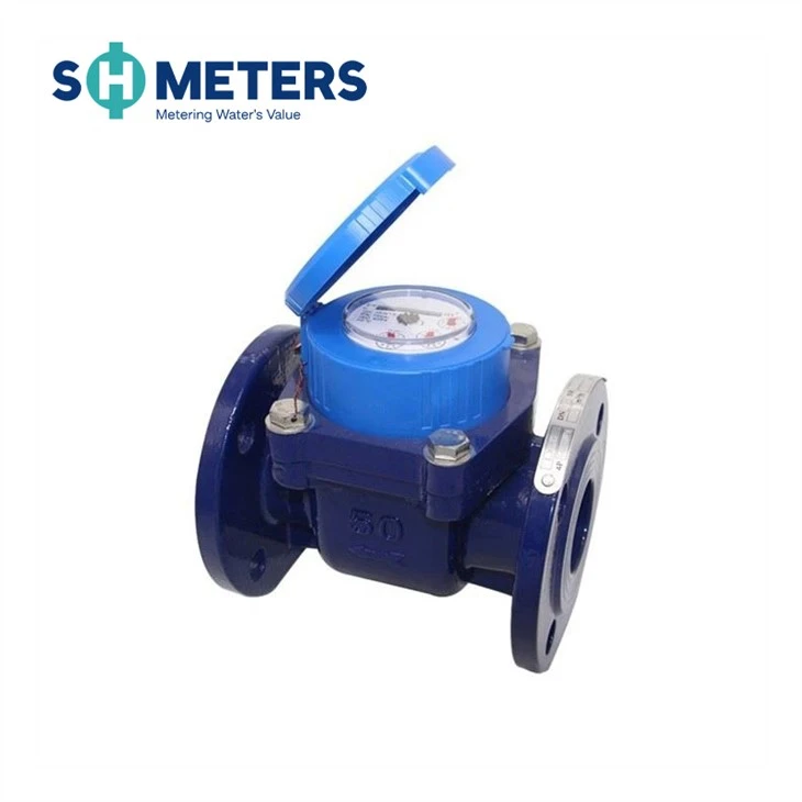 DN50 Large Caliber Brass Body Class B Dry Dial Multi Jet Water Meter