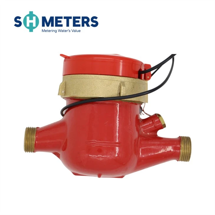 Domestic Multi Jet Water Meter For Hot Water 3/4inches