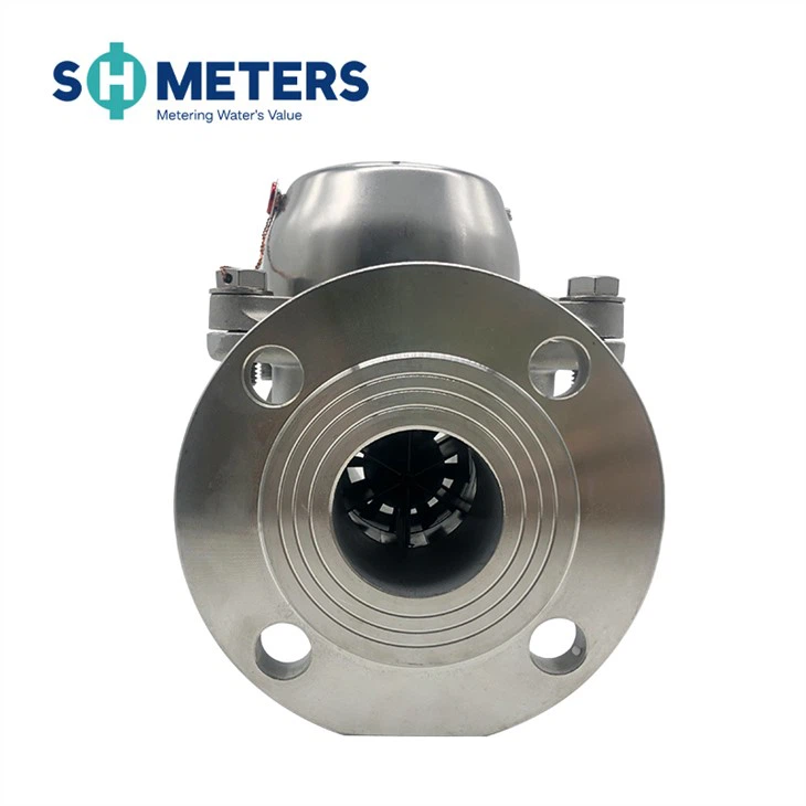 Large Diameter Stainless Steel Woltman Water Flow Meter