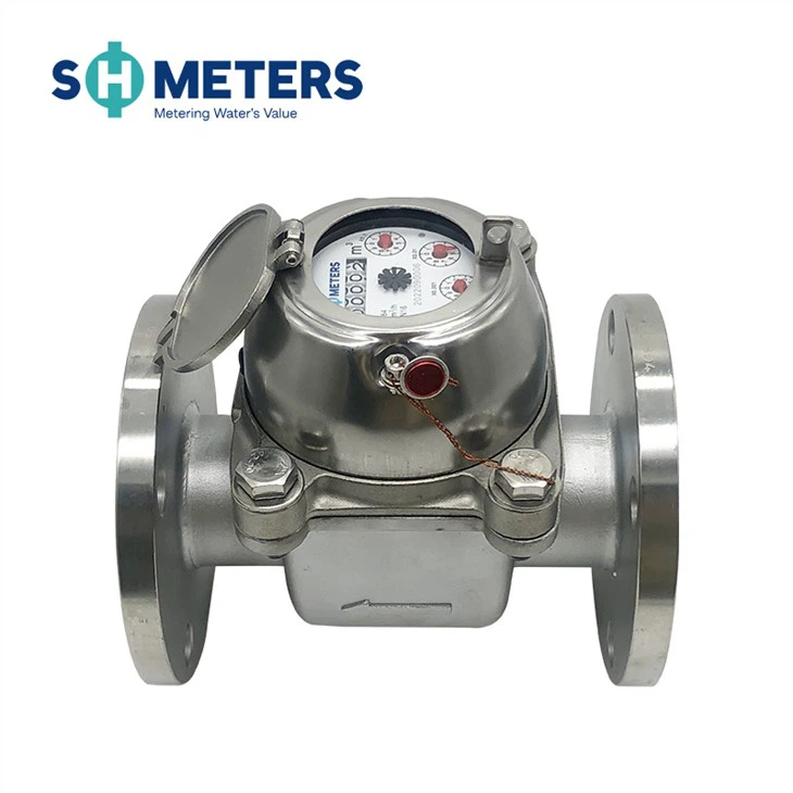 Large Diameter Stainless Steel Woltman Water Flow Meter