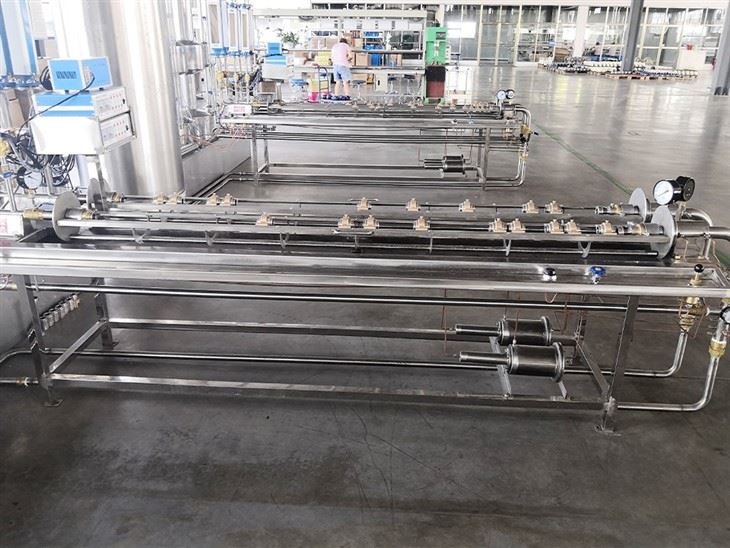 Manual Water Meter Test Bench Mechanical Water Meter Testing Equipment