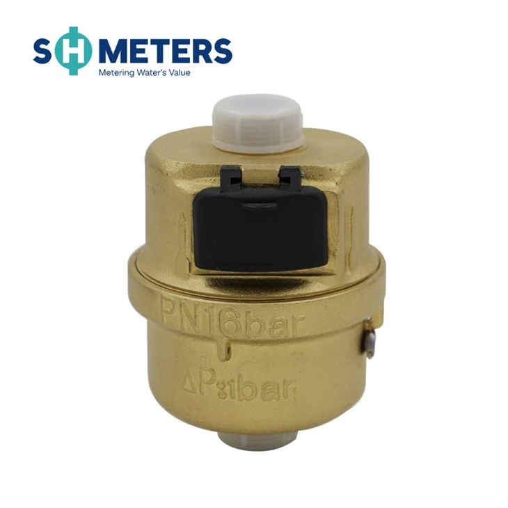 Volumetric Brass Body Class C Water Meter Pre-equipped For Pulse-emitter