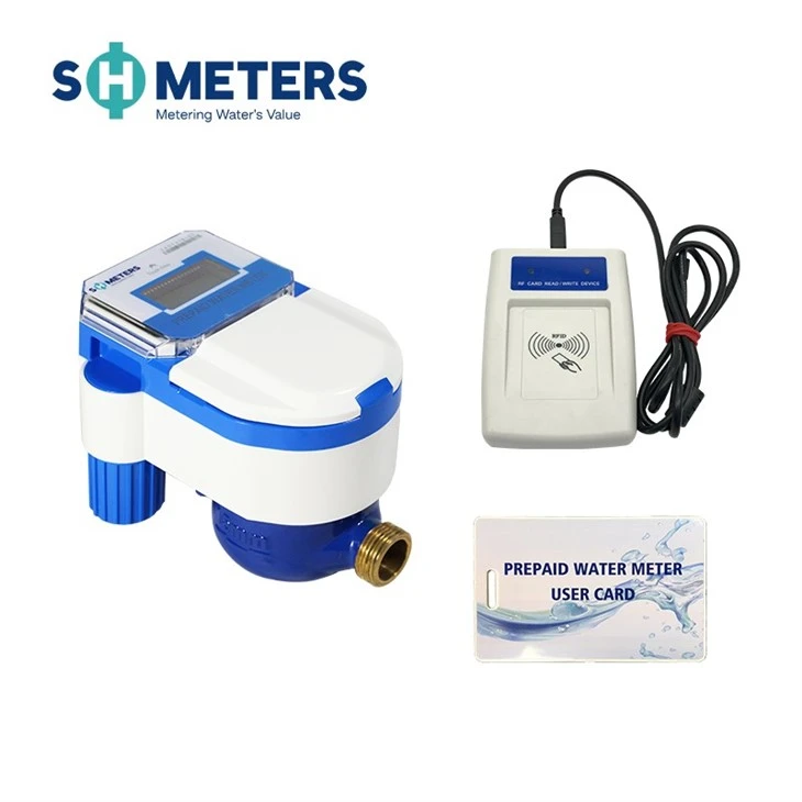 IC Card Smart Water Meter With Prepaid System IC Card Smart Water Meter With Prepaid System